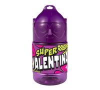 CLEARCO Borraccia con cannuccia personalizzata Super Eroe 300 ml - Valentina