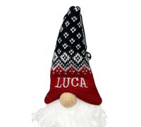 CLEARCO Gnomo Natalizio - Luca - 13 cm