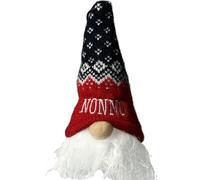 CLEARCO Gnomo Natalizio - Nonno - 13 cm