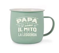 CLEARCO Tazza Outdoor - Papà l'uomo il mito la leggenda