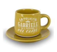 CLEARCO Tazzina da caffè con piattino e scatola - Gabriele