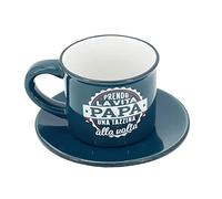 Clearco TAZZINA DA CAFFE' PERSONALIZZATA CON PIATTINO - PAPA'