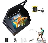 Clearhook Fishing Camera, Clearhook Portable Underwater Fishing Camera, 220° Wide-Angle Ir Night Vision, 5″ Lcd And Upgraded Hd Lens, For Sea Fishing, Wild Fishing, Ice Fishing (5 in,20m line)