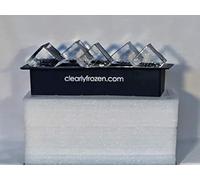 ClearlyFrozen® Vassoio per ghiaccio trasparente con capacità massima (10 cubi da 5,1 cm)