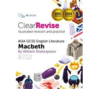 ClearRevise AQA GCSE English Literature: Shakespeare, Macbeth (Tascabile)