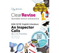 ClearRevise AQA GCSE English, Priestley, An Inspector Calls (Tascabile)