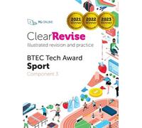 ClearRevise BTEC Level 1/2 Tech Award Sport: Component 3 (Tascabile)