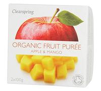 Clearspring Mela Biologica E Purea Di Mango (2X100g)