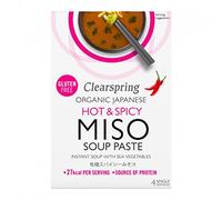 Clearspring - Pasta biologica per zuppa di miso, calda e piccante