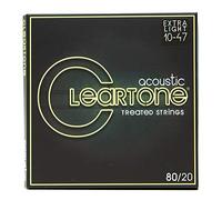 Cleartone Acoustic 80/20 Bronze Extra Light 10-47 · Set di corde per chitarra western e resonator