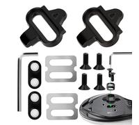 Cleats per bicicletta con piastre antiscivolo Cleat Plates, compatibile con pedali Shimano MTB SPD (SH51) per Cleats Shimano SPD per allenamento indoor, Outdoor Biking & Commuting