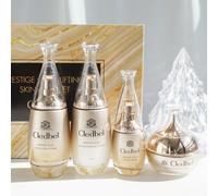 CLEDBEL Prestige Gold Lifting Toner + Lozione + Siero + Crema 4 articoli conf...