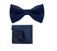 Cleer Kaen Papillon Set 3 pz Tinta unita Papillon Per Gli Uomini Pocket Square Camicie Gemelli Collo Farfalla Vestito Per Business Wedding Decorare cravatta, BT-53E, Taglia unica