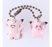 Clefairy Clefable Pokemon Swing Coppia di Figure Portachiavi Nintendo dal Gia...