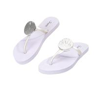 CLEIKS Infradito da donna per spiaggia Ciabatte leggere e portatili per viaggi suola in gomma antiscivolo morbide e confortevoli（Viola,38EU,WEI260262-0