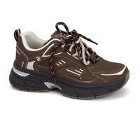 CLEIKS Scarpe da Esterno Donna Marroni Leggere e Comode Ammortizzanti e Traspiranti Ideali per Incontri e Viaggi Brevi (Marrone,36EU,WSC255304-13)