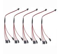 Cleiscry 5 pezzi 2 pin SM splitter maschio da 1 a 4 LED connettore JST maschio femmina cavo filo per strisce LED WS2812