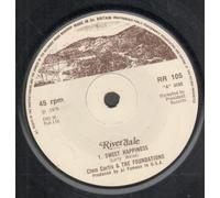 CLEM CURTIS AND THE FOUNDATIONS - SWEET HAPPINESS 7 INCH (7" VINYL 45) UK RIVERDALE 1976