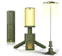 Clemas Luci da campeggio telescopiche ricaricabili 14000 mAh Led Lanterne magnetiche multifunzione Illuminazione del sito di lavoro Cordless Dimmable Lampada da campeggio Alimentatore portatile 6000LM