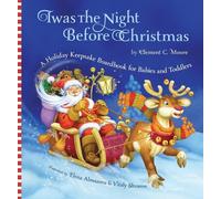 Clement Moore Twas the Night Before Christmas (Libro di cartone)