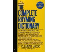 Clement Wood The Complete Rhyming Dictionary (Tascabile)