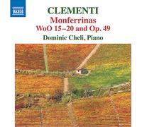 Muzio Clementi Clementi: Monferrinas WoO 15-20 and Op. 49 (CD) Album