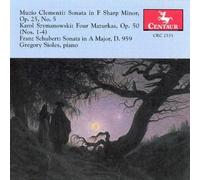Clementi/ Szymanowski/ Schuber - Sonata In Fminor,