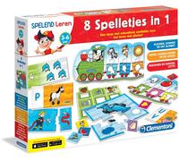 Clementoni 0619251 Spelend Leren - 8 Spelletjes In 1, Classic Educational Games,