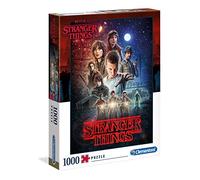 Clementoni 1-1000 teile Stranger Things Puzzle, Multicolore, 1000 pezzi verticale, 39542