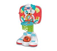 Clementoni 1 2 3 Canestro Basket Giocattolo Elettronico con Luci e Suoni Bambini 18 mesi+