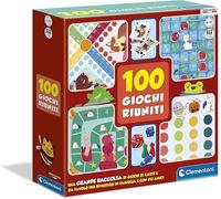 Clementoni - 100 Giochi Riuniti, Grande Raccolta di Giochi da Tavolo e Carte, Id