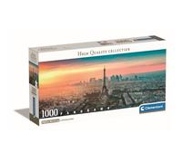Clementoni - 1000p Panorama Paris - 98 x 33 cm - Con poster - Nouvo