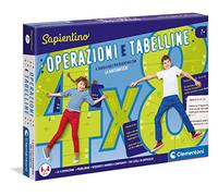 Clementoni - 11919 - Sapientino - Operazioni e Tabelline, gioco per imparare la matematica - gioco di percorso - Made in Italy, gioco educativo bambini 7 anni