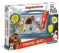 Clementoni 11928 Gioco Travel Quiz The Secret Life Of Pets