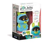 Clementoni - 12096 - Sapientino - Bunny Bit, Robot educativo Bambini - Coding per Bambini 4 Anni, Robot Coding, Pet Bits collezionabili, elettronico parlante