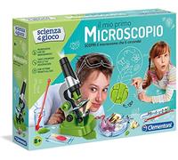 Clementoni - 12794 - Scienza E Gioco - Il Mio Primo Microscopio - Laboratorio E Gioco Scientifico Bambini 8 Anni (Versione in Italiano) - Made in Italy