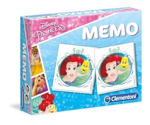 Clementoni 13487.8 Disney Princess Memo Gioco Compatto, 3,9 x 20 x 15