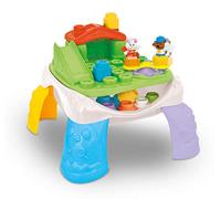 Clementoni - 14829 - Soft Clemmy - Tavolo Parco Giochi - mattoncini morbidi lavabili, costruzioni per bambini