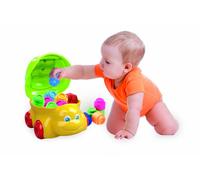 Clementoni - 14883 - Soft Clemmy - Secchiello Tartaruga 15 Pezzi - mattoncini morbidi lavabili, costruzioni per bambini