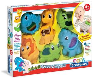 Clementoni 14975 Gli Animali Tocca e Impara