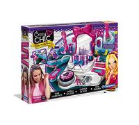 Clementoni-15241-Crazy Chic Hairstyle Lab, Girls Cosmetics, Various Star Hairsty