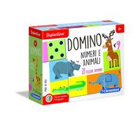 Clementoni - 16121 - Sapientino - Domino Numeri e Animali