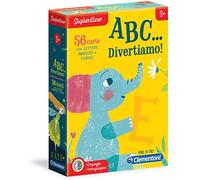 Clementoni 16123, Sapientino, Divertiamo, Carte Illustrate, Gioco Educativo 3 Anni per Stimolare Linguaggio, Gioco per Imparare A Parlare, Made in Italy, Multicolore