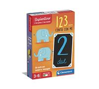 Clementoni 16134, Sapientino, 1,2,3...Conta con Me, Numeri, Gioco Educativo 4 Anni, Gioco per Imparare a Contare con Tessere Illustrate, Made in Italy