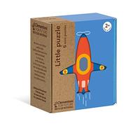 Clementoni - 16162 - Little Puzzle - Si Parte! - puzzle mezzi di trasporto, 6 puzzle bambini 2 anni - materiale 100% riciclato - Play For Future - Made in Italy
