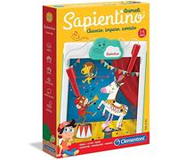 Clementoni - 16213 - Sapientino Animali, Penna interattiva - Gioco educativo 3 Anni, elettronico, batterie Incluse - Gioco per Imparare a Parlare - Made in Italy