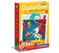 Clementoni - 16213 - Sapientino Animali, Penna interattiva - Gioco educativo 3 Anni, elettronico, batterie Incluse - Gioco per Imparare a Parlare - Made in Italy