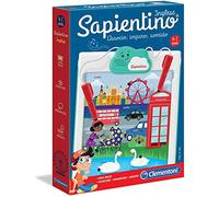 Clementoni - 16216 - Sapientino Inglese - Penna interattiva parlante, Gioco educativo elettronico Bambini 4 Anni, Gioco per Imparare Inglese - Made in Italy