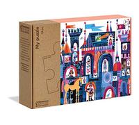 Clementoni - 16218 - My Puzzle - C’era un castello… - puzzle bambini 3 anni, puzzle 24 pezzi - Made in Italy - Play For Future, materiale 100% riciclato