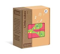 Clementoni - 16229 - Little Cubes - Quante Cose, cubi impilabili per Bambini, Puzzle Bambini 2 Anni - Materiale 100% Riciclato - Play for Future - Made in Italy